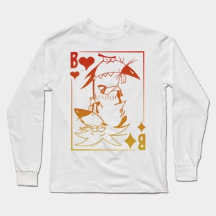 Poker Cards Beaver Long Sleeve T-Shirt